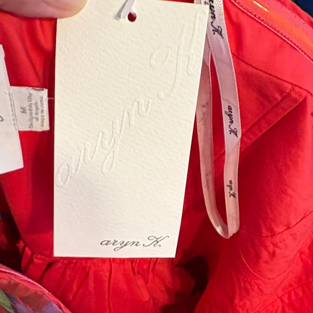 Aryn K Multicolor Strapless Dress - Picture 7 of 8